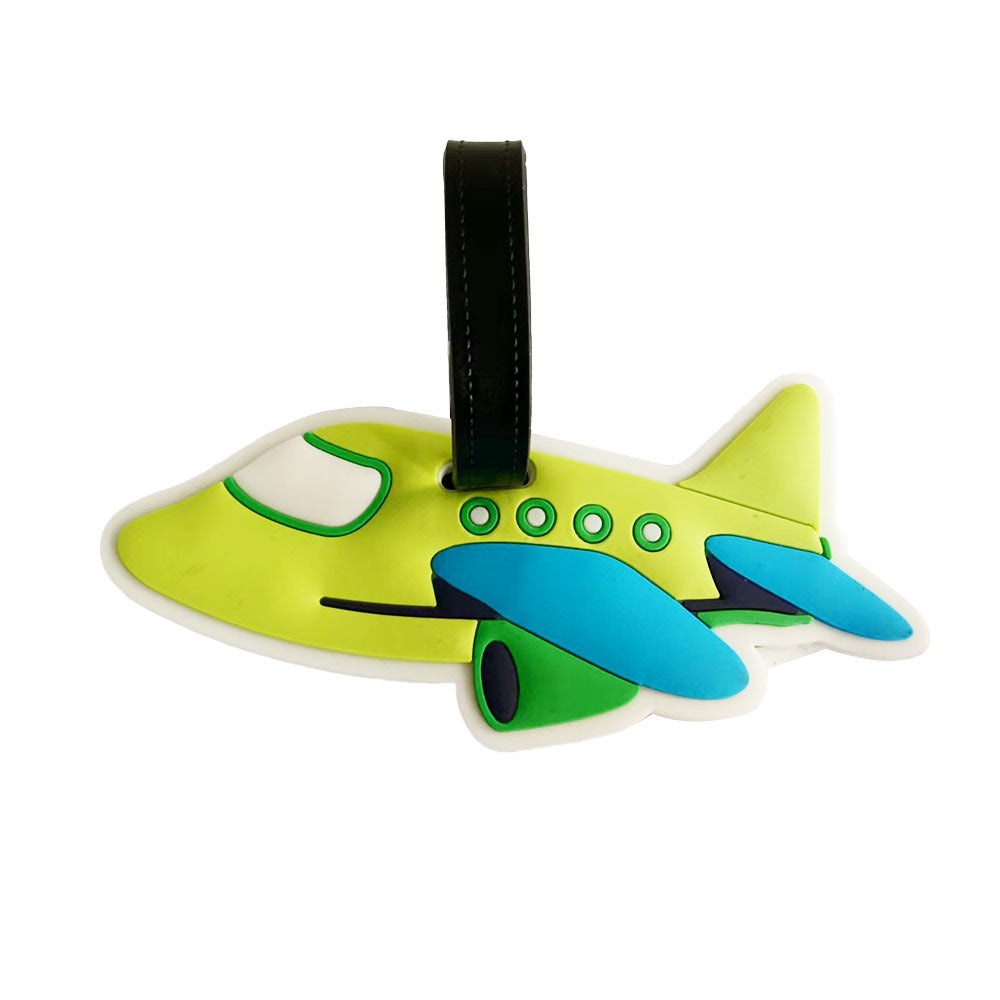 Unisex Gepäckanhänger mit Flugzeugmotiv Skanto