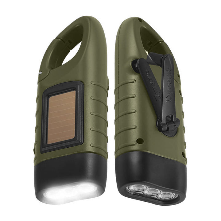 Multifunktionale Solar-LED-Taschenlampe Skanto