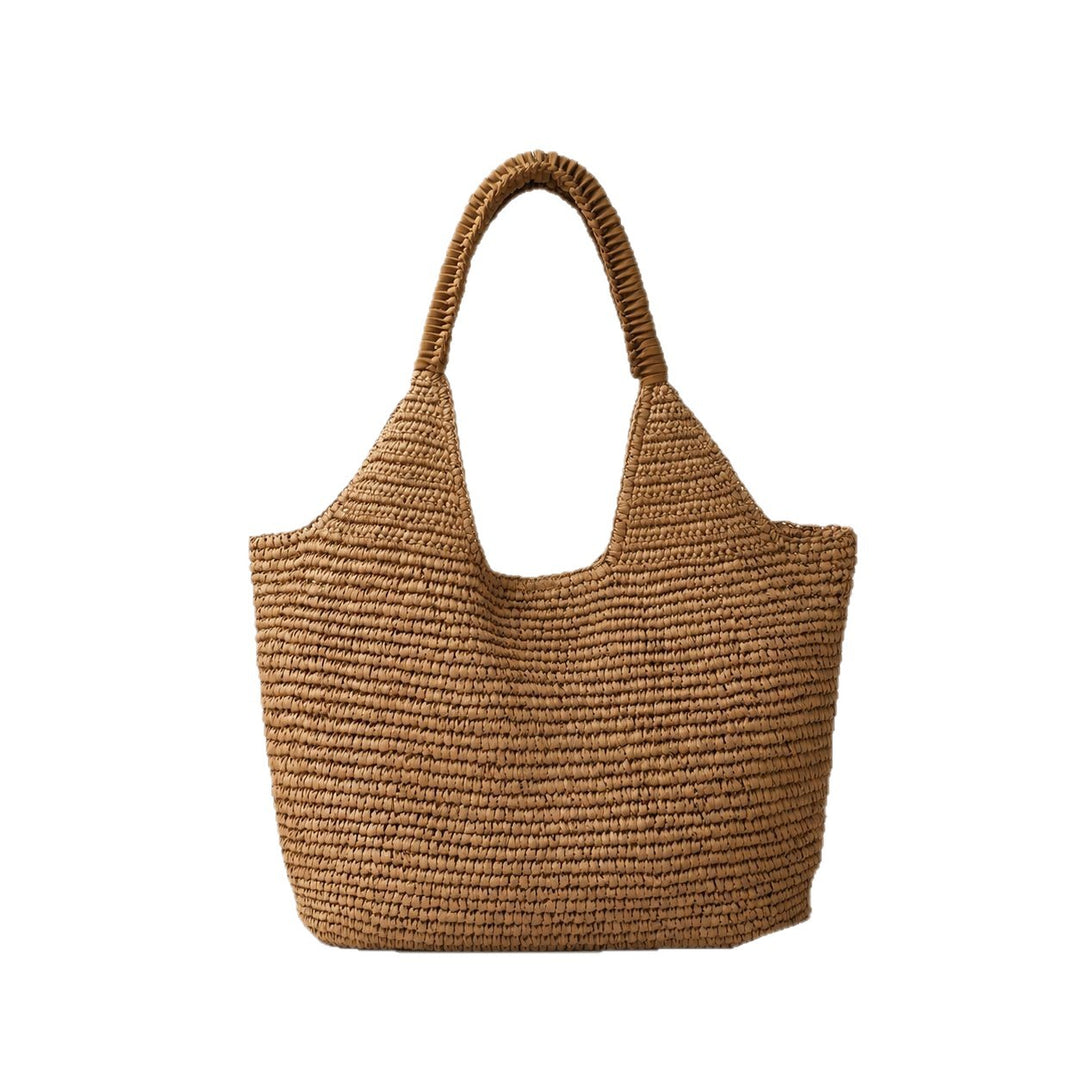 Handgewebte Einkaufs- und Strandtasche Skanto
