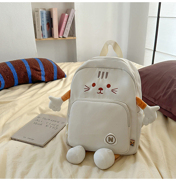 Kinderfreundlicher Mini-Schulrucksack mit Tiermotiv