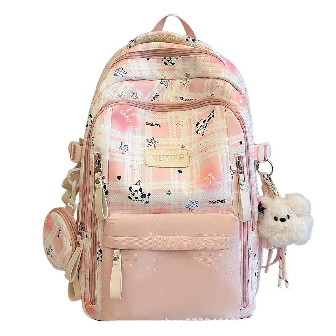 Rucksack Skanto mit kreativem Grafikdruck