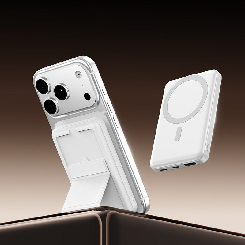Tragbare MagSafe Powerbank mit Smart Stand und Schnellladefunktion Skanto