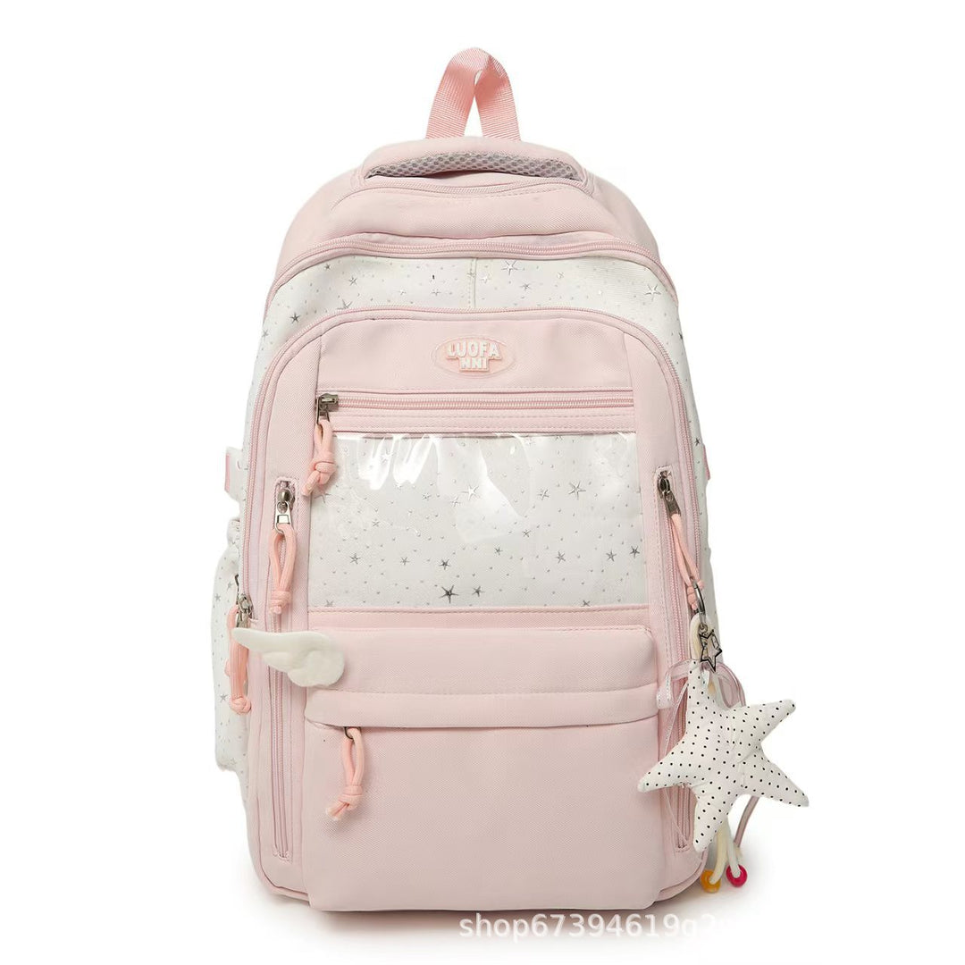 Vielseitiger Rucksack Skanto mit Sternenmotiv
