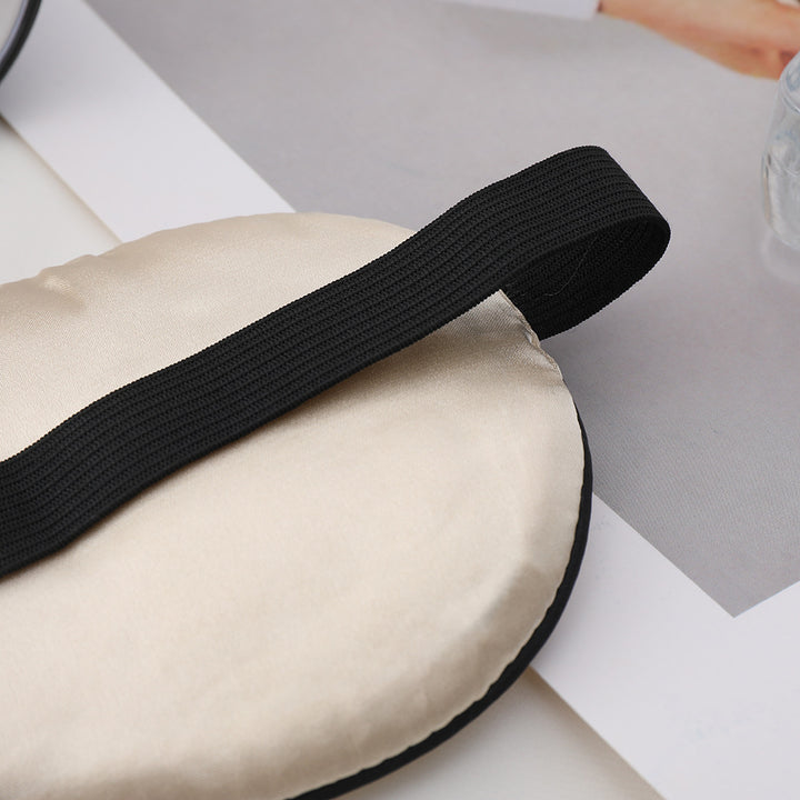 Unisex Skanto Bestickte Kontur-Schlafmaske mit dekorativer Schriftstickerei und verstellbarem Gummiband