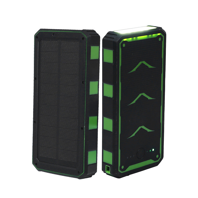 Solarbetriebene Hochleistungs-Powerbank mit robustem Gehäuse Skanto