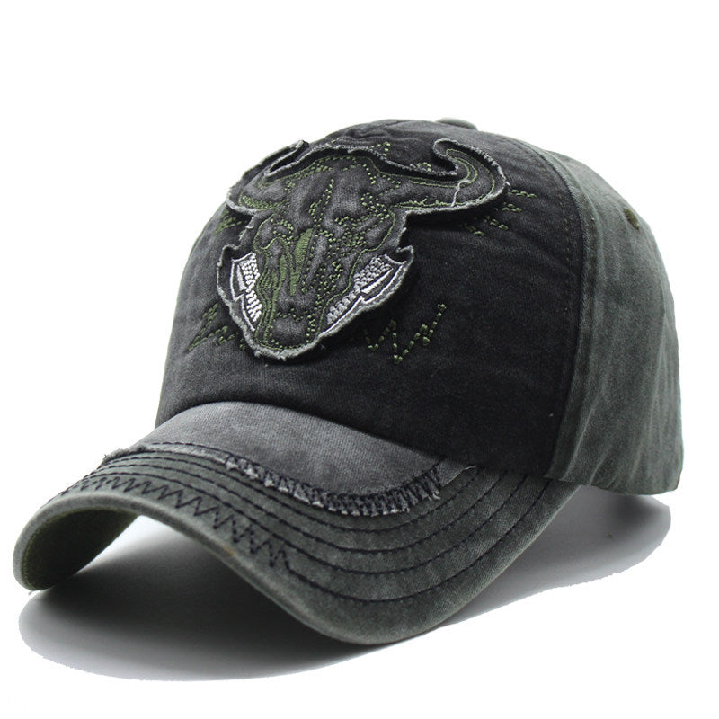 Herren Bestickte Western-Stil Kappe Skanto