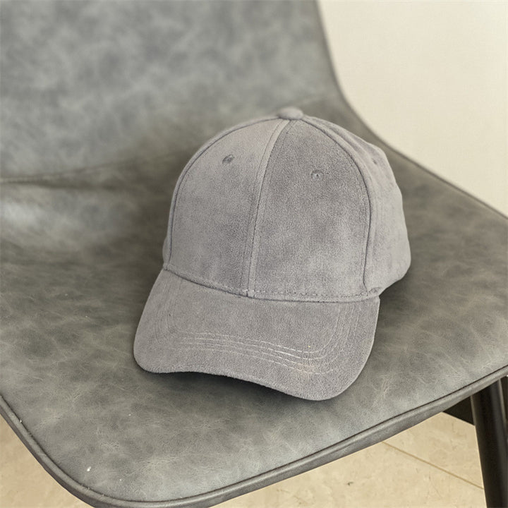 Klassische Herren-Cap mit Wildleder-Optik Skanto