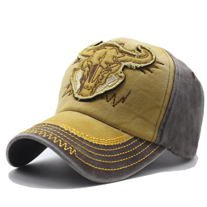 Herren Bestickte Western-Stil Kappe Skanto