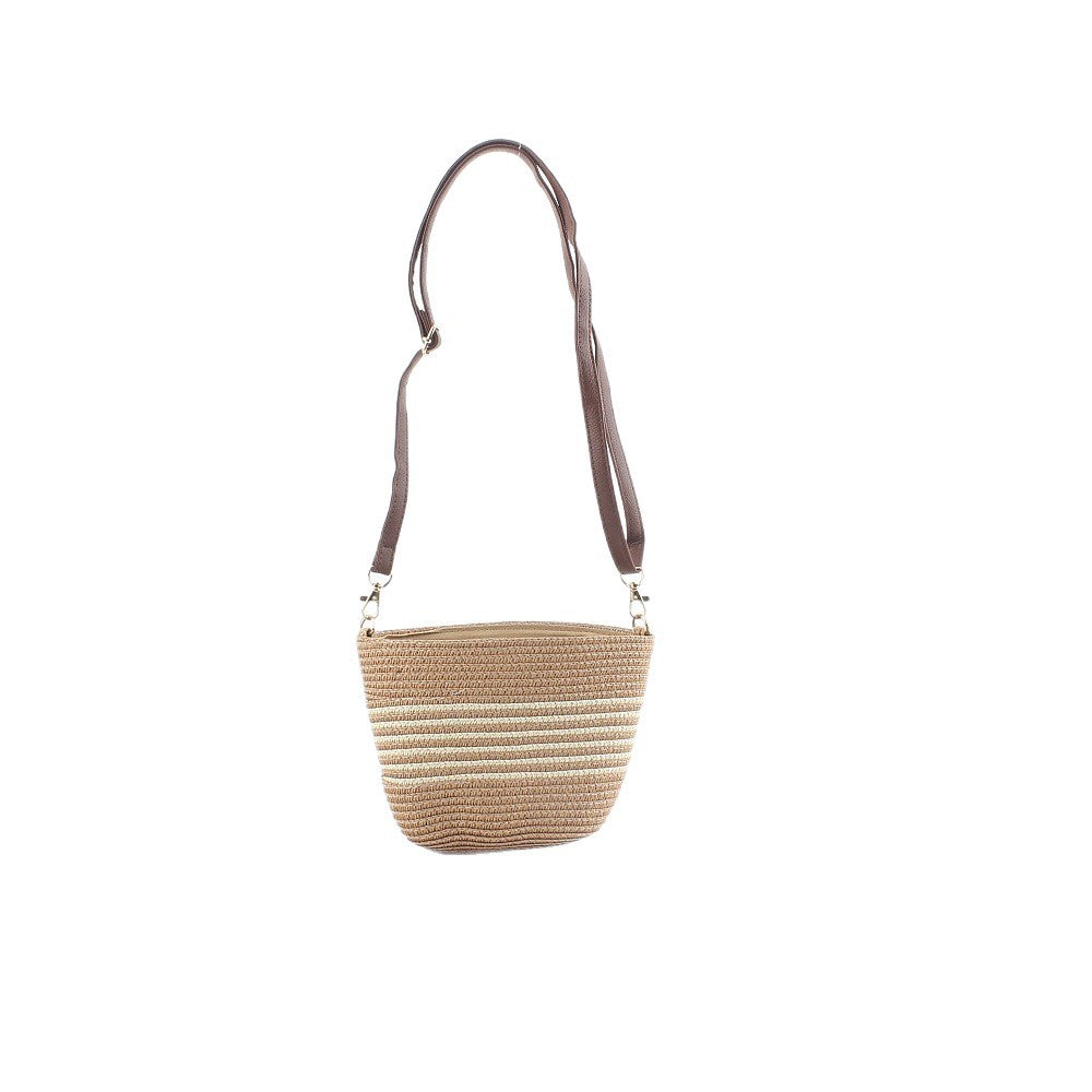 Schultertasche mit verstellbarem Riemen und strukturiertem Design Skanto