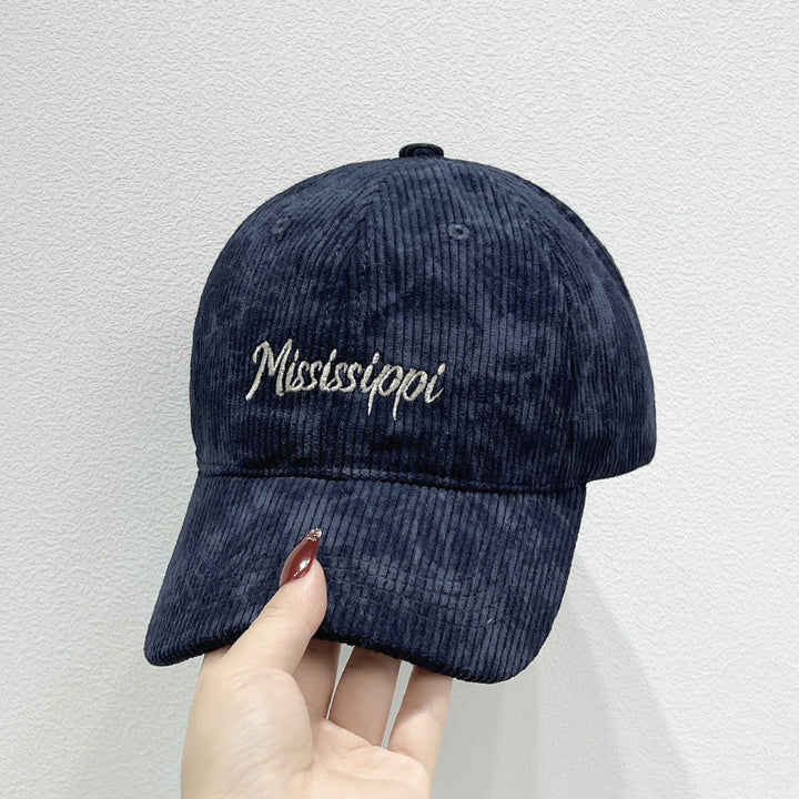 Cord-Visor-Kappe für Damen Skanto