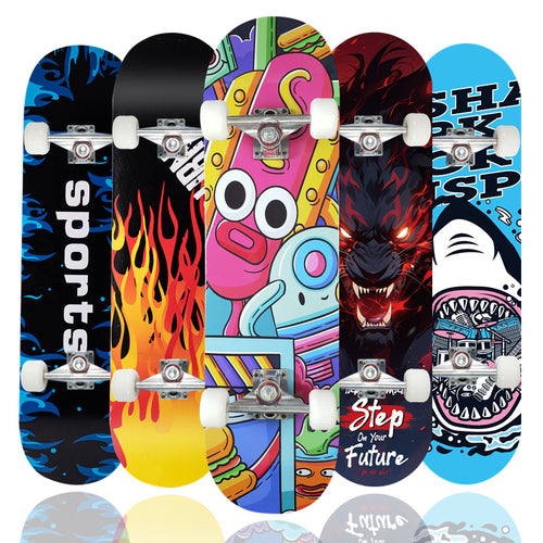 Grafisches Künstlerisches Skateboard Skanto
