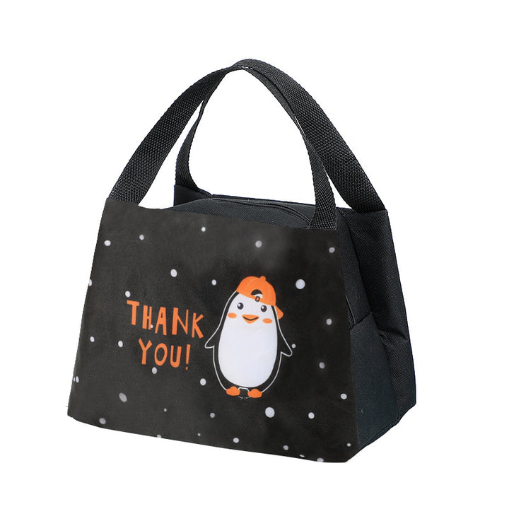 Isolierte Lunchtasche mit lustigem Pinguin-Design Skanto