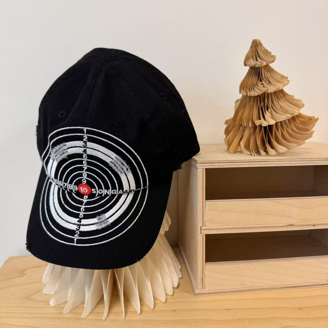 Herren Baseballkappe mit Used-Grafik Skanto