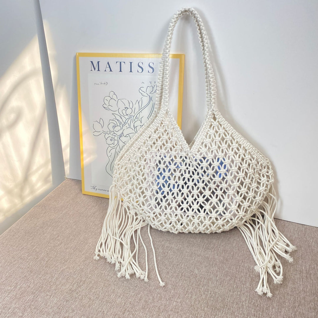 Trendige Makramee-Tasche Skanto