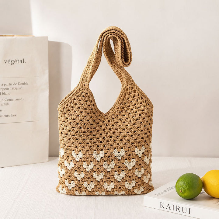 Nachhaltige und handgefertigte Makramee Crossbody Bag Skanto