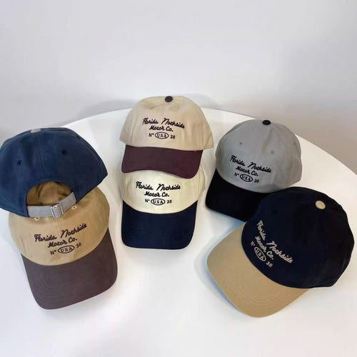 Vintage-inspirierte Baumwoll-Baseballkappe für Herren Skanto