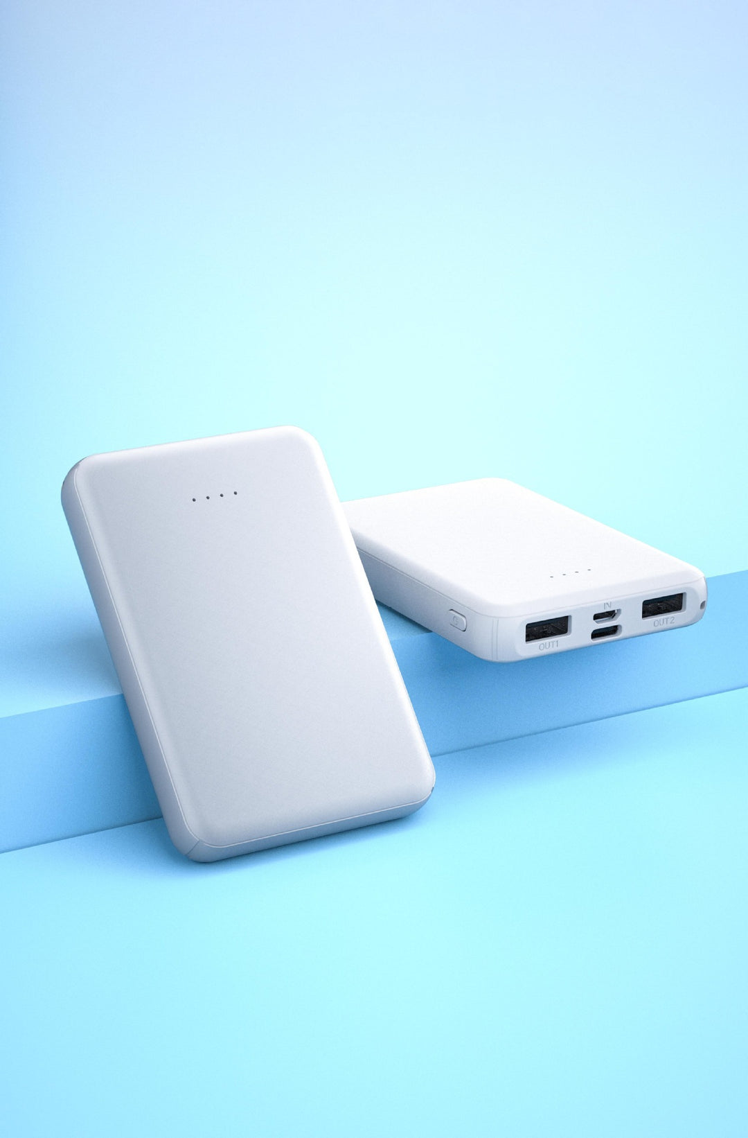 Leistungsstarke Powerbank mit zwei USB-Anschlüssen Skanto