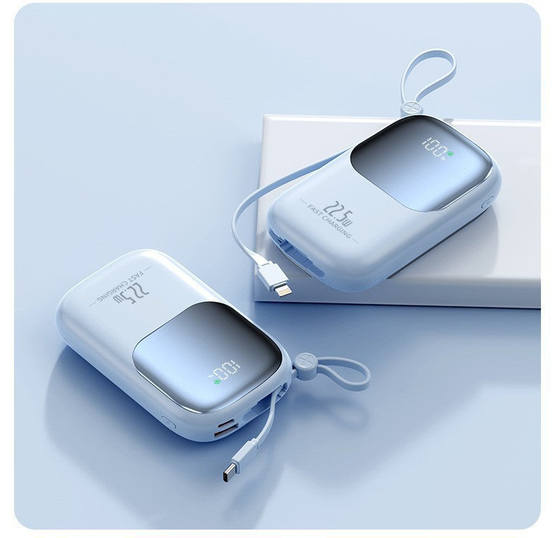Leistungsstarke Powerbank mit Smart Charging und Digitalanzeige Skanto