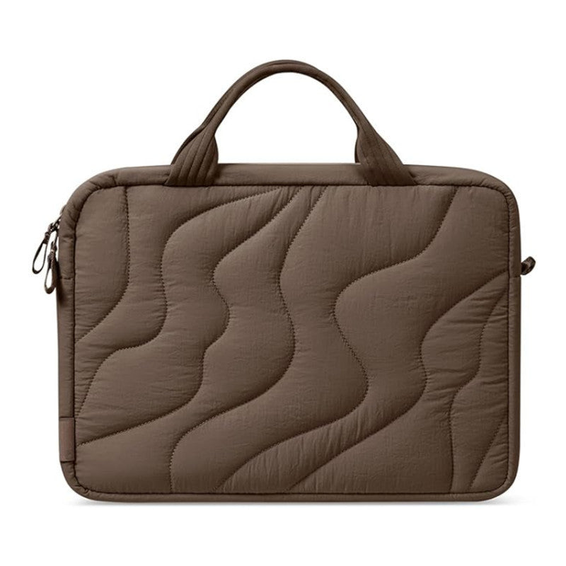Gepolsterte Laptoptasche mit elegantem Wellenmuster Skanto