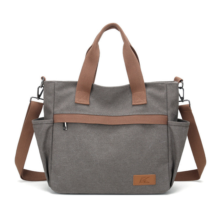 Vielseitige Alltagsschultertasche mit mehreren Fächern Skanto