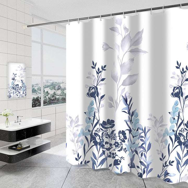 Duschvorhang mit Blumenmuster für Damen Skanto