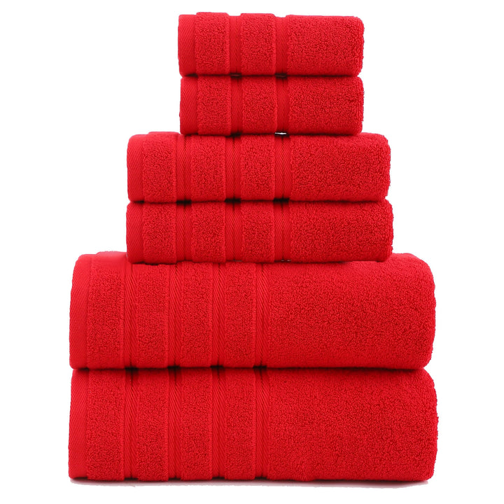 Baumwoll-Strandtuch-Set mit extra hoher Saugfähigkeit Skanto