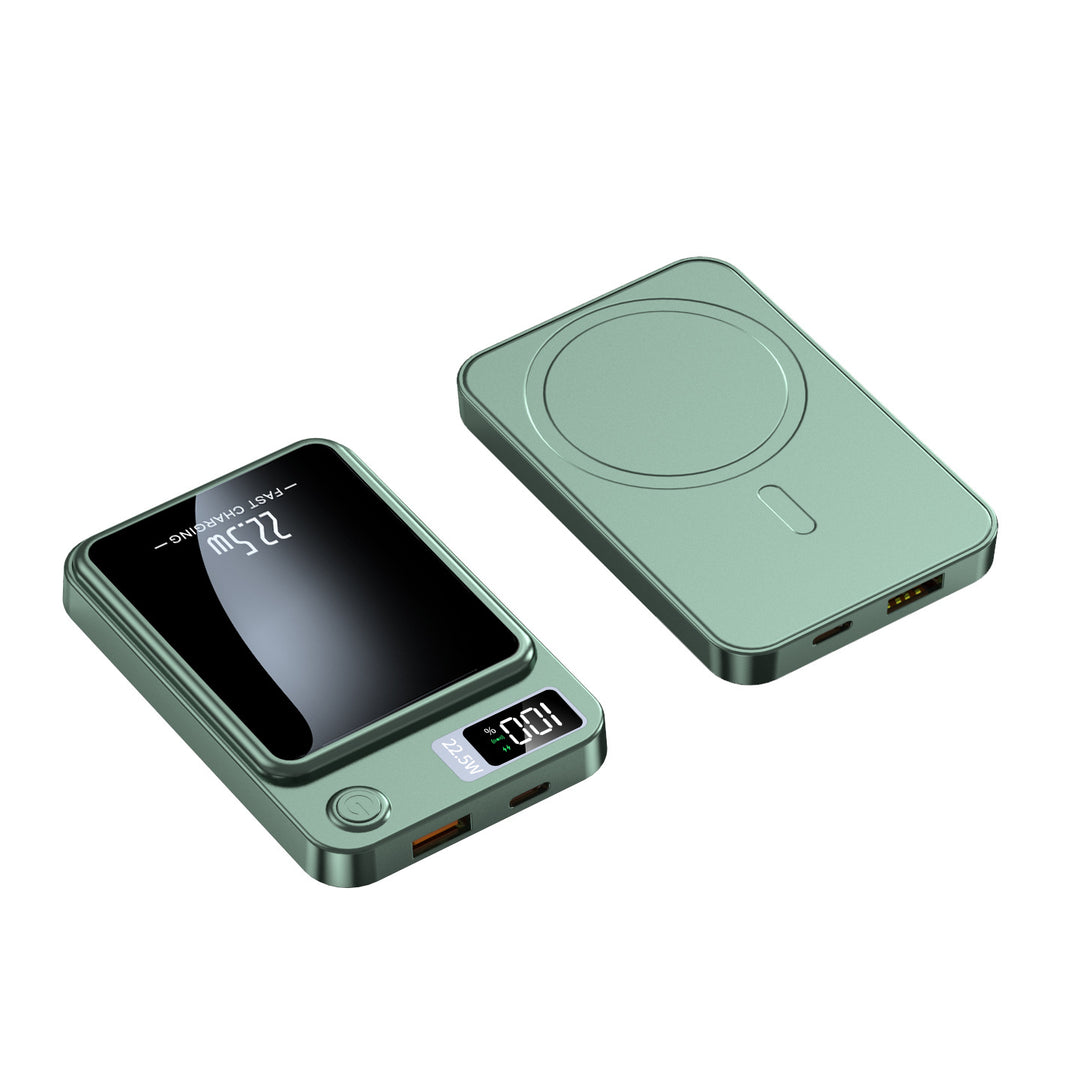 Powerbank mit kabelloser Ladefunktion von Skanto