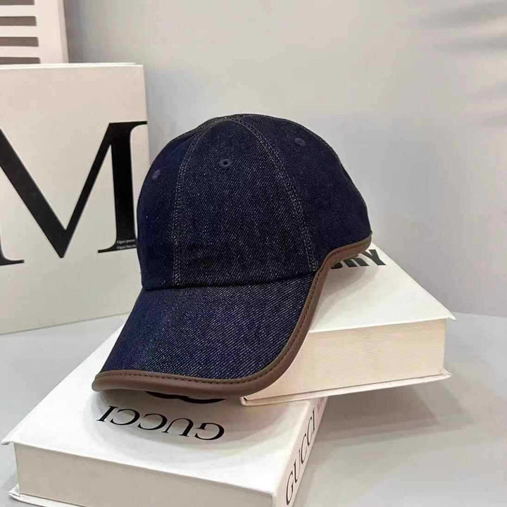 Herren Lässige Denim Baseballkappe Skanto