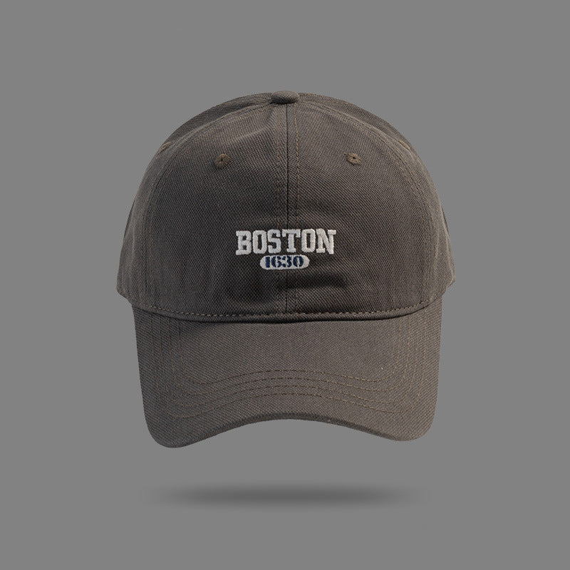 Herren-Cap im Vintage-Stil, Anthrazit, Skanto