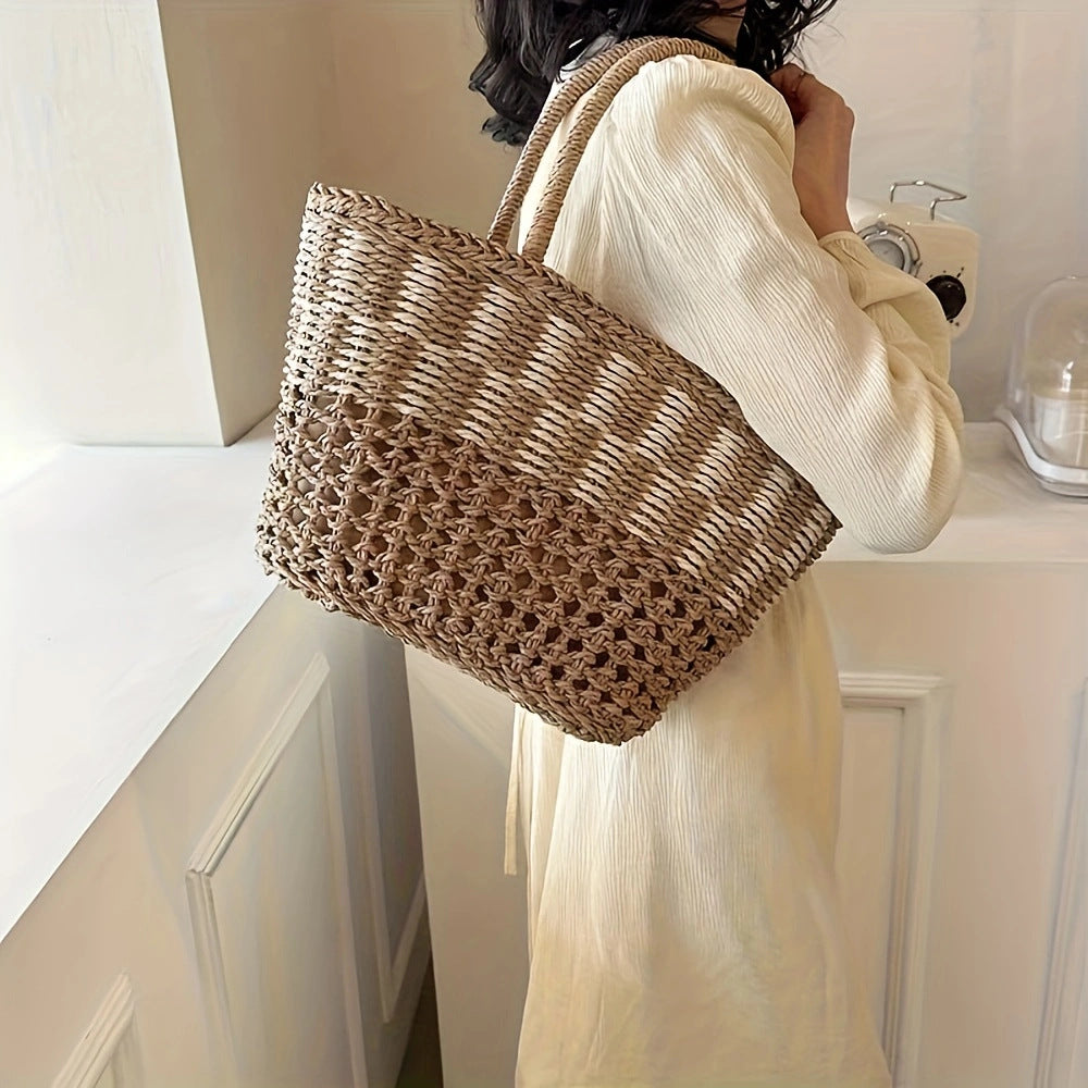 Geflochtener Raffia-Korb Skanto