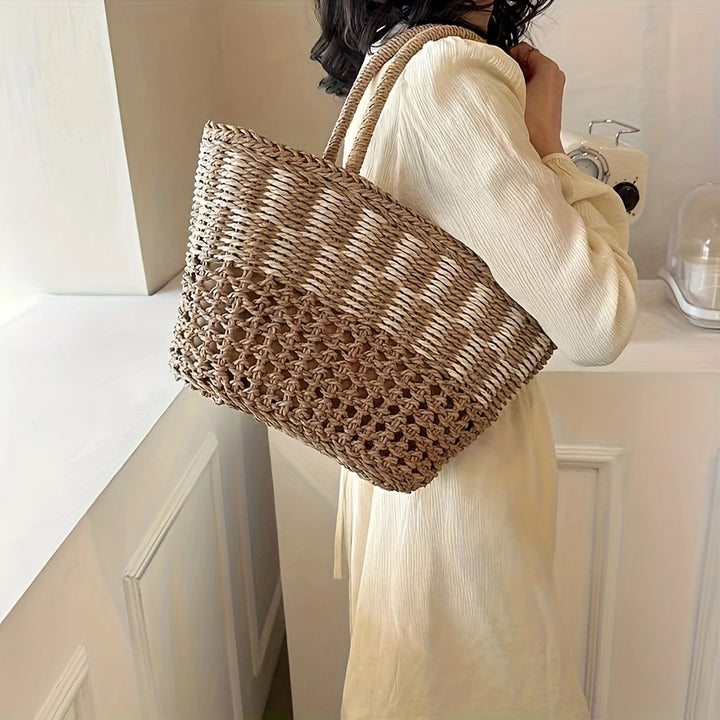 Geflochtener Raffia-Korb Skanto