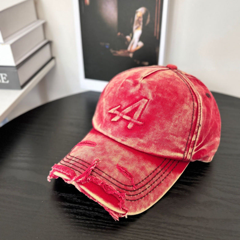 Damen Baseball Cap im Used-Look im Vintage-Stil Skanto