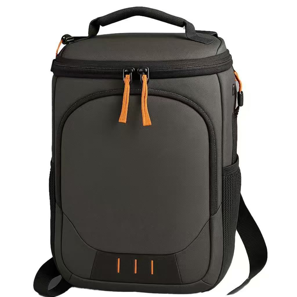 Unisex isolierter Lunch-Rucksack mit Kühlfach, Fronttasche und verstellbaren Schultergurten Skanto