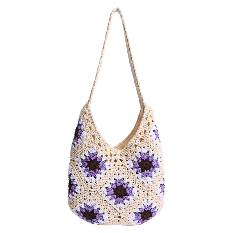 Moderne gehäkelte Handtasche Skanto