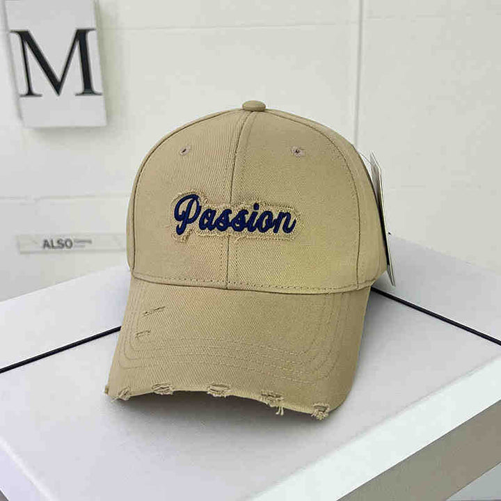 Damen lässige Cap im Used-Look Skanto
