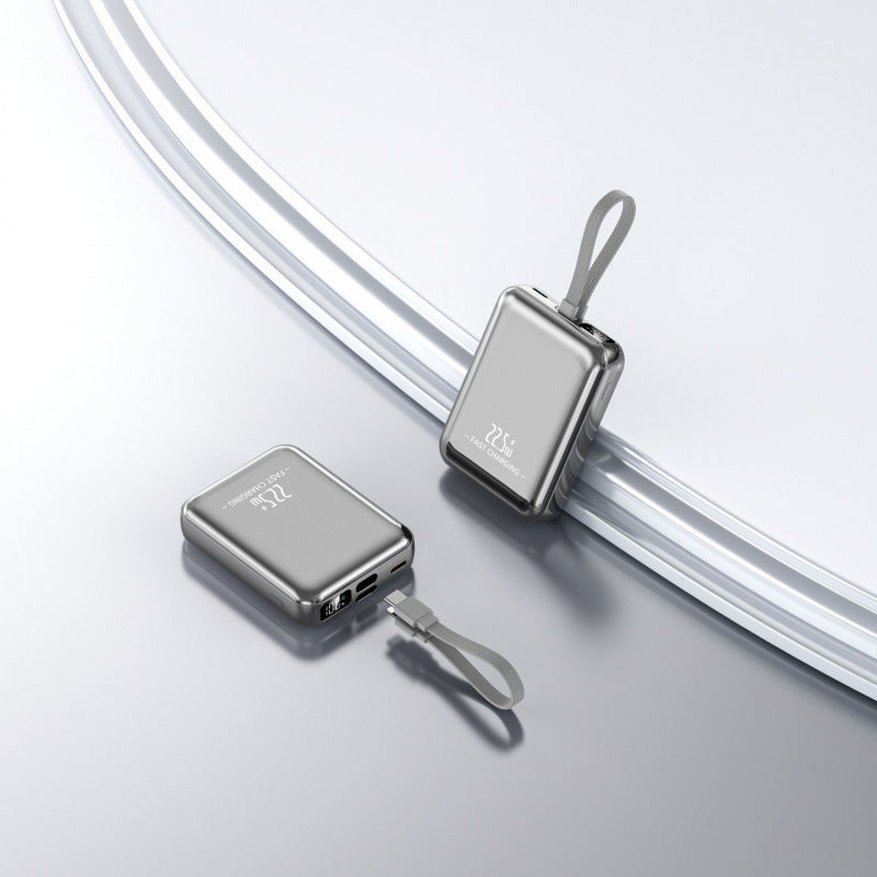 Tragbare Powerbank mit kompaktem Design und integrierter Schnellladefunktion Skanto