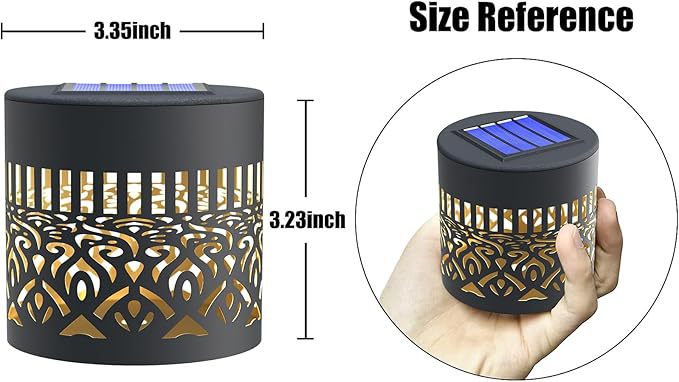Dekorative Solar-Wandleuchte mit Mandala-Projektionsmuster Skanto