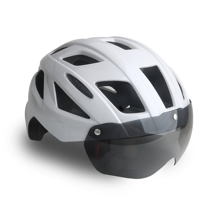 WoAerodynamischer Fahrradhelm mit Visier Skanto