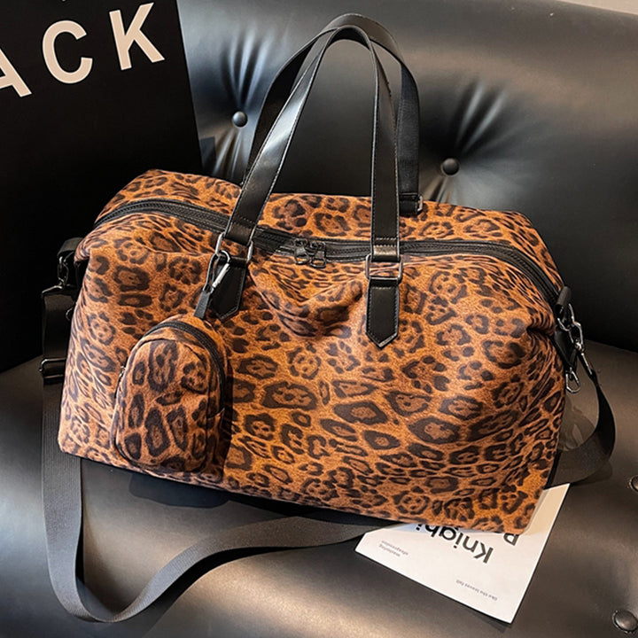 Wochenend-Reisetasche im trendigen Leopardenmuster Skanto