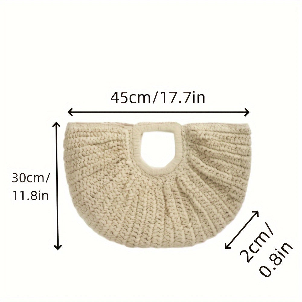 Moderne und handgefertigte gerippte Tasche Skanto