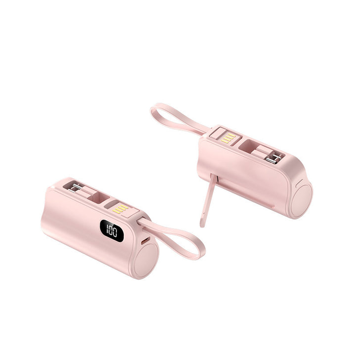 Tragbare Mini-Powerbank mit Digitalanzeige Skanto