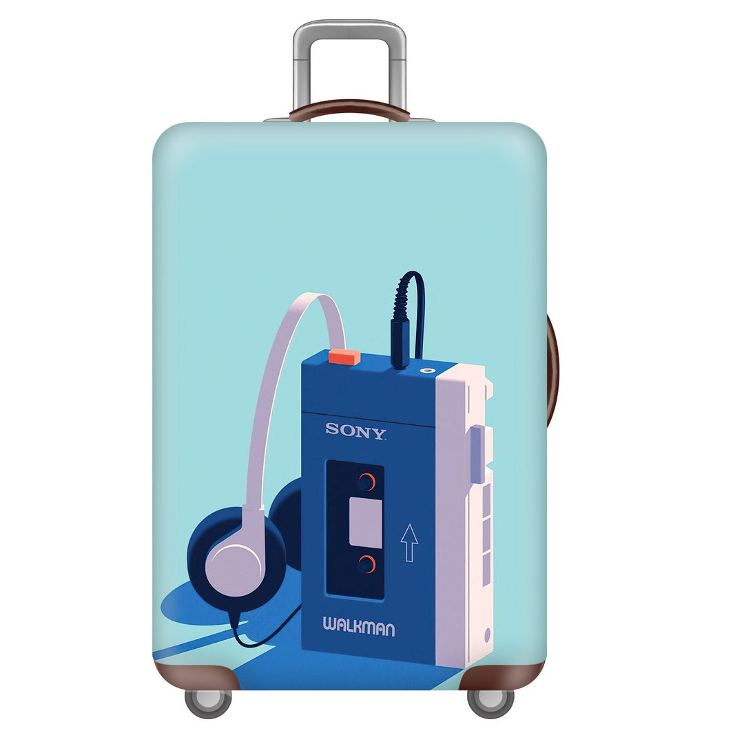 Unisex Hartschalen-Trolley mit Löwenporträt-Print, stoßfester ABS-Polycarbonat-Schale, Multiwheel-Fahrwerk und TSA-Sicherheitsschloss Skanto