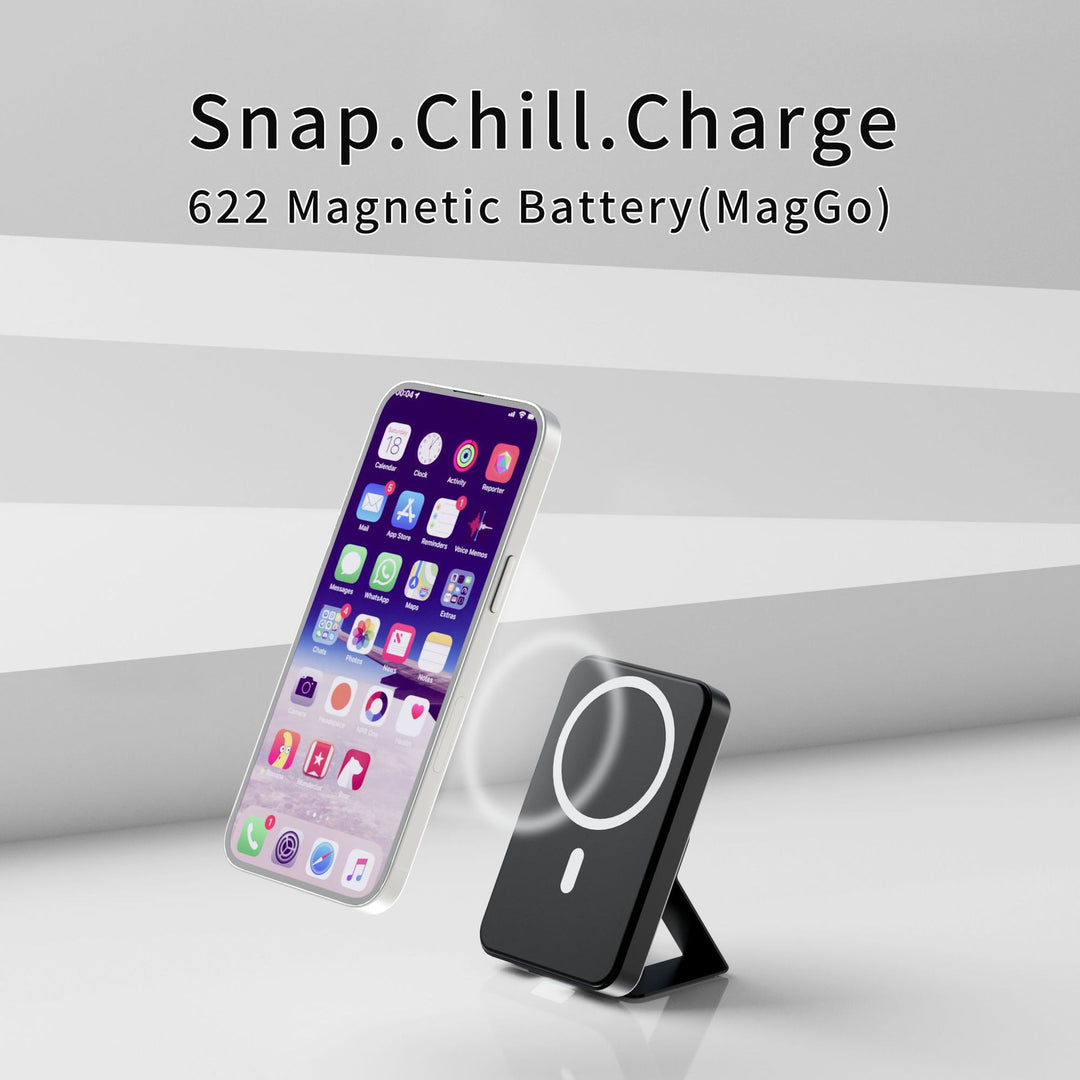 Tragbare Powerbank mit kabellosem Schnellladen Skanto