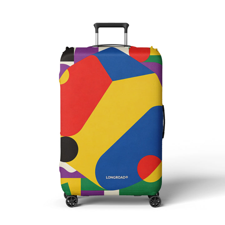 Damen Kofferhülle mit modernem geometrischem Design Skanto