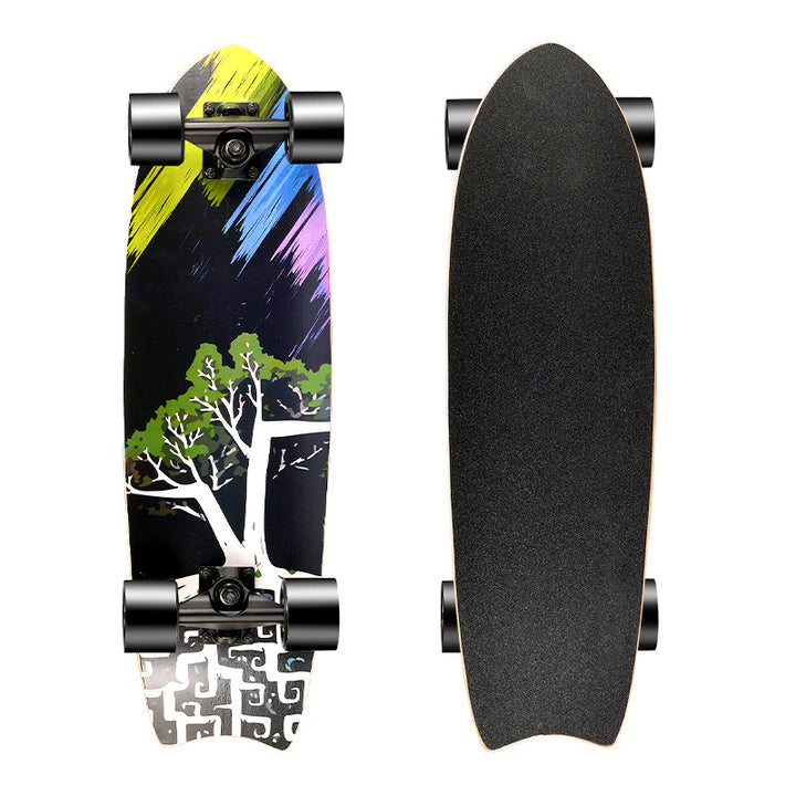 Künstlerisches Longboard Skanto