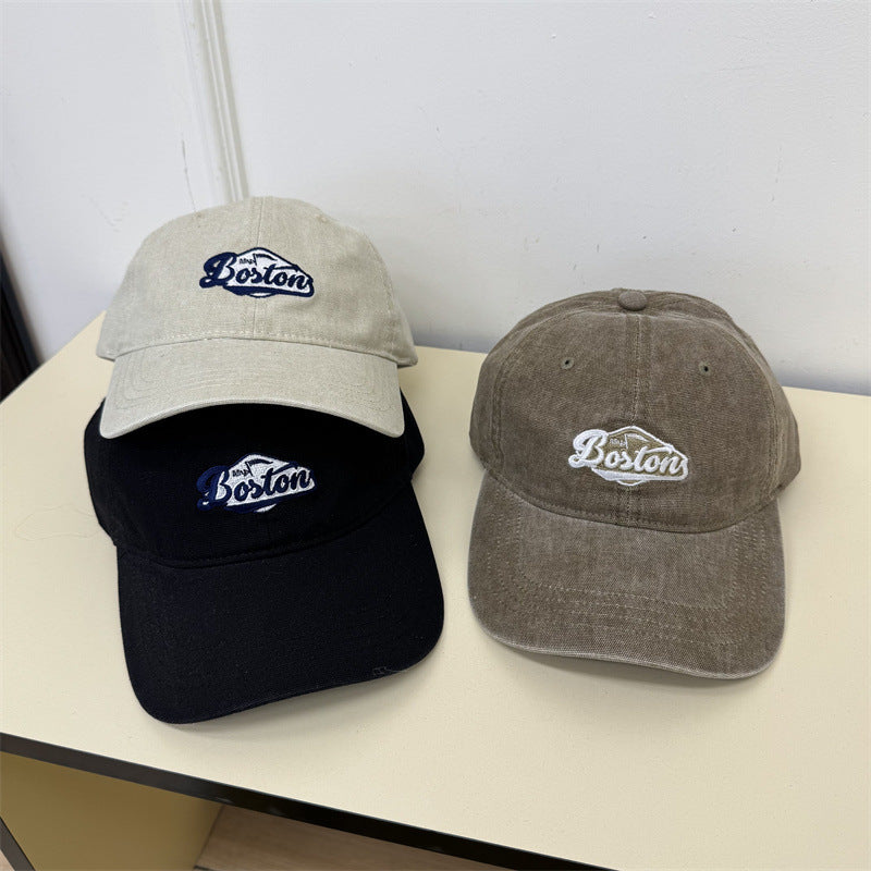 Unisex bestickte Baseball Cap im Vintage-Stil Skanto