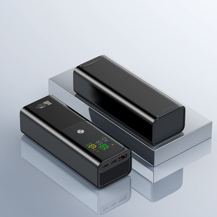 Hochleistungs-Powerbank mit LCD-Display und Schnellladefunktion Skanto