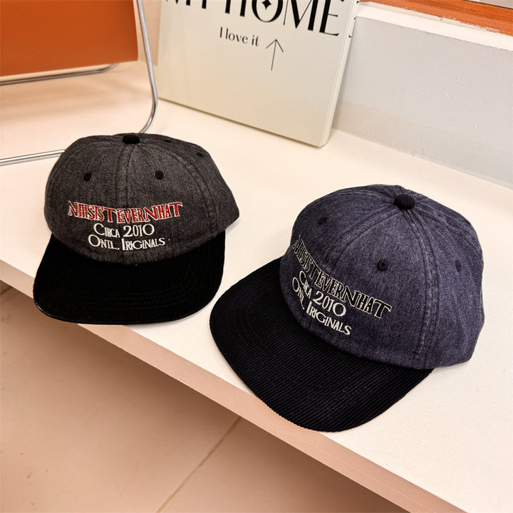 Vintage-inspirierte Bestickte Baseballkappe für Herren Skanto