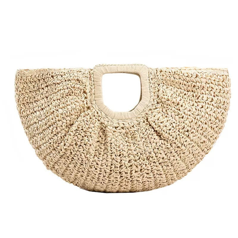 Designer-Strohtasche mit einzigartigem Schnitt Skanto