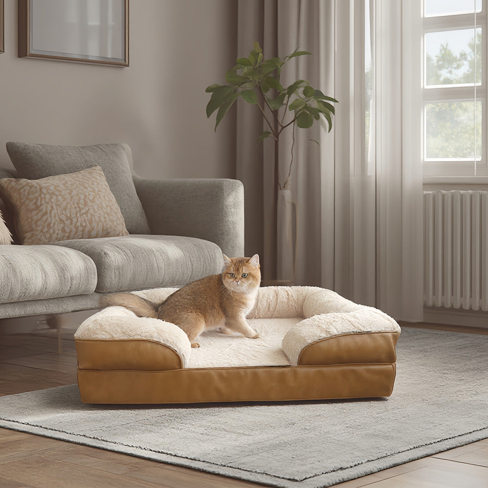 Ultra-komfortables gepolstertes Hundebett